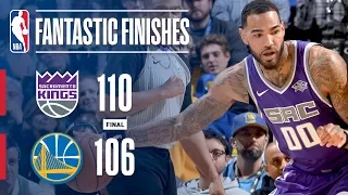 Kings vs Warriors Best Plays From the Final Minutes | November 27, 2017