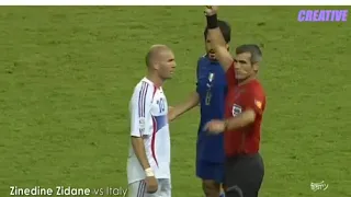 20 Famous Red card In Football History