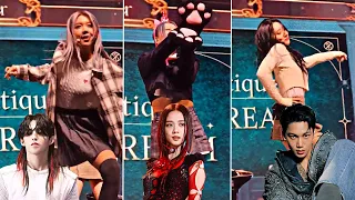 Dreamcatcher dancing to Hype Boy, FLOWER, Rover, Super, I AM and Poppy!