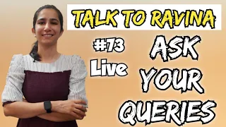 #73 Live Talk to Ravina | UGC NET Paper-1/Paper-2 Education/For All Teaching Exams@InculcateLearning