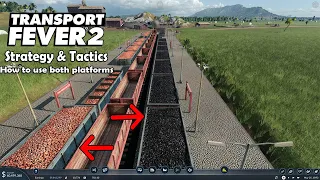 Transport Fever 2 Strategy & Tactics Quick Tip: How to Utilize Multiple Platforms