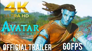 Avatar 2 : The Way of Water Official Trailer in 4K 60FPS ultra hd - ZikTek