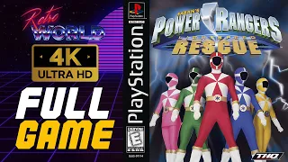 Power Ranger: Lightspeed Rescue (PS1) | Playstation Longplay | No Commentary 4K