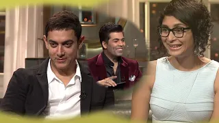 karan johar oo suaal sariirta la xiriirta weydiiyey amir khan xili xaaskiisa eey la fadhido!!