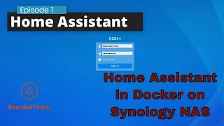 Home Assistant on Synology inside Docker - #001