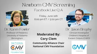 Newborn CMV Screening Live Q+A