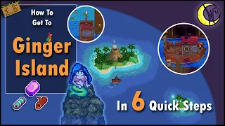 How to Get To Ginger Island in Stardew Valley 1.5 #Shorts