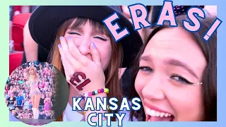 Taylor Swift ERAS TOUR vlog (Kansas City)