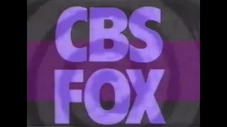 CBS Fox 1990 rental release ad
