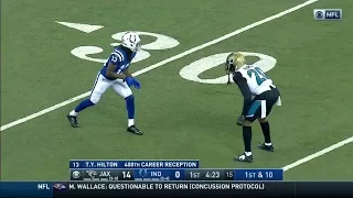 TY Hilton vs Jalen Ramsey (2017 wk 7) | WR vs CB Matchup