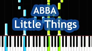 ABBA - Little Things  Piano Tutorial