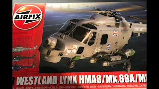 first impressions, Airfix 2022 release, 1/48 Westland lynx