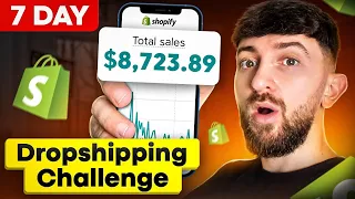 7 Day Shopify Dropshipping Challenge (2024)