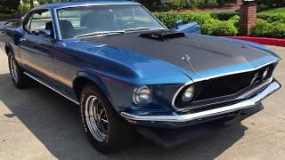 1969 428 Cobra Jet Mach 1 Mustang Walk-Around 1