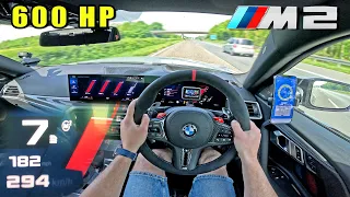 600HP BMW M2 G87 Evolve is VERY FAST on the UNLIMITED AUTOBAHN