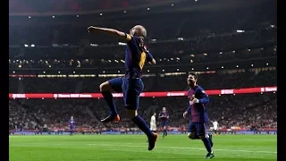 Iniesta Last Goal For Barcelona FINAL Copa Del Rey  Sevilla vs FC Barcelona 2018