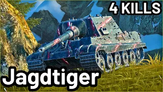 Jagdtiger | 7.6K DAMAGE | 4 KILLS | WOT Blitz Pro Replays