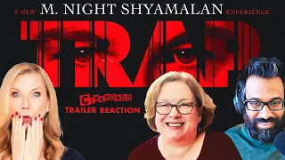 TRAP Trailer Reaction! M. Night Shyamalan | Josh Hartnett!