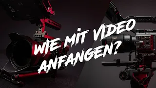 Filmen lernen als Anfänger - was brauchst du alles?