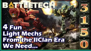 BattleTech: 4 Fun IlClan Era Light Mechs We Need...