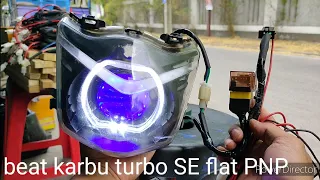 beat karbu turbo SE flat PNP non leveling sinar otomotif