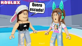 SE CAIR COMPRO O QUE MINHA PRIMA QUISER! Tower of Hell) - Roblox