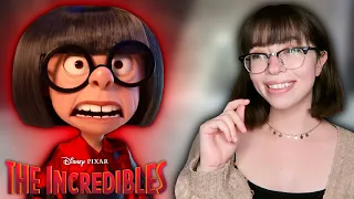 Girl Who Looks Like EDNA Watches **THE INCREDIBLES 2** For The First Time (Movie Reaction)