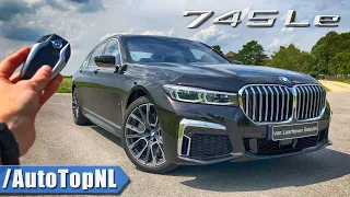 2020 BMW 7 Series 745Le REVIEW POV Test Drive on AUTOBAHN & ROAD by AutoTopNL