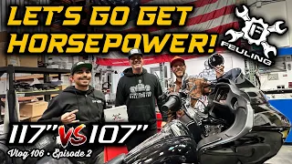 Let's Get Some Horsepower For Juan's Road Glide (Battle of the Baggers EP.2) - Vlog 106