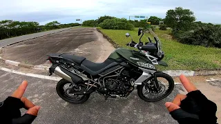 PRIMEIRA TOCADA HARD DA MINHA TIGER 800 2020