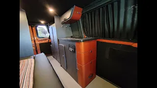 Unique DIY Transit Custom Camper build