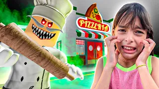 Roblox 🎮 ESCAPAMOS DE UMA PIZZARIA ASSUSTADORA (Escape Papa Pizza´s) 😍 JÉSSICA GODAR, LAURINHA E HE