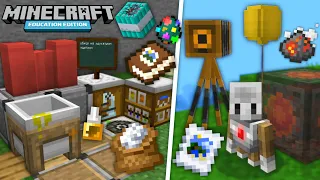 Полный Обзор Minecraft Education Edition | Программирование, Химия, Эксклюзивные и Секретные Вещи