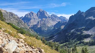 Teton Crest Trail through Paintbrush Canyon