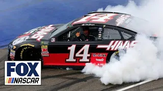 Rain-shortened race gives Clint Bowyer his second win of the year | 2018 MICHIGAN | NASCAR on FOX