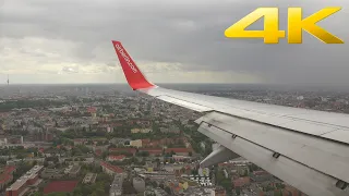 4K | Air Berlin flight from Milan to Berlin-Tegel