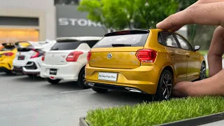 Parking Hatchbacks Real like Diecast Model Cars from my Collection | 1:18 Scale Mini Cars
