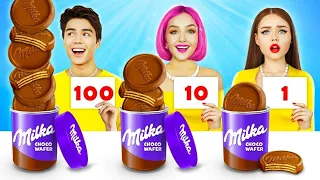 Défi 100 couches de chocolat - Bataille délicieuse & Chocolatée pendant 24H par RATATA CHALLENGE