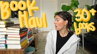 HUGE 2023 BOOK HAUL | new year new books🪩📚