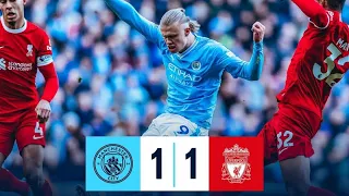 Man City 🔵1-1🔴 Liverpool | Premier league Highlights |John stones and Mac Allister Goals|1-1 draw|