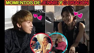 MOMENTOS DE JENNIE(BLACKPINK) Y GDRAGON(BIGBANG)