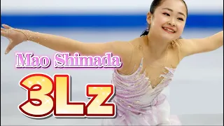 Mao Shimada 3Lz (島田麻央 たけのこルッツ集)