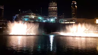 Дубай fountain in Dubai relax music