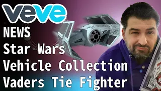 Star Wars Vehicle Collection DROP on Veve! Darth Vaders Tie Fighter premium collectible  Animated?