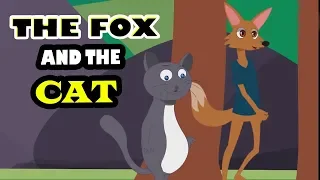 Moral Story For Kids in English | The Fox And The Cat | Animal & Jungle Story