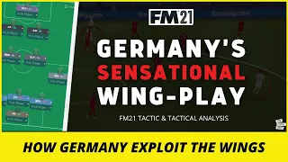 Germany Sensation Wing-Play Tactic | Germany Euro 2020 Tactic | Best FM21 Tactics