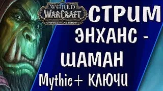 ЭНХ ШАМАН ТЯЖЕЛАЯ ЖИЗНЬ В КЛЮЧАХ Mythic+ ОПЯТЬ БЛИЗЗАРД ЗАЖАЛ ШМОТ