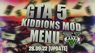 🔥 GTA 5 ONLINE MOD MENU + MONEY LOOP ✅ FREE DOWNLOAD PC 2022 ✅ KIDDIONS MOD MENU 🔥