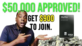 Credit Union will give you a  easy $50,000 Credit Card! SUPER EASY!