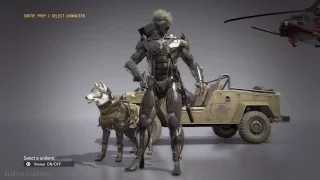 How to Unlock Raiden Armor And Showcase Metal Gear Solid 5 The Phantom Pain